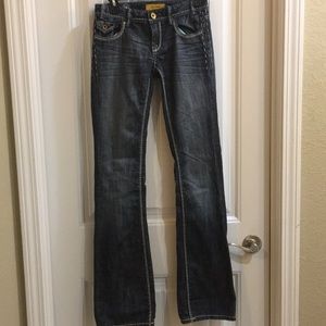 MEK boot cut jeans